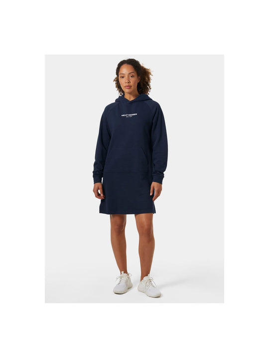 Bluza HELLY HANSEN W Core Hoodie Dress granatowy - Adventure Sports
