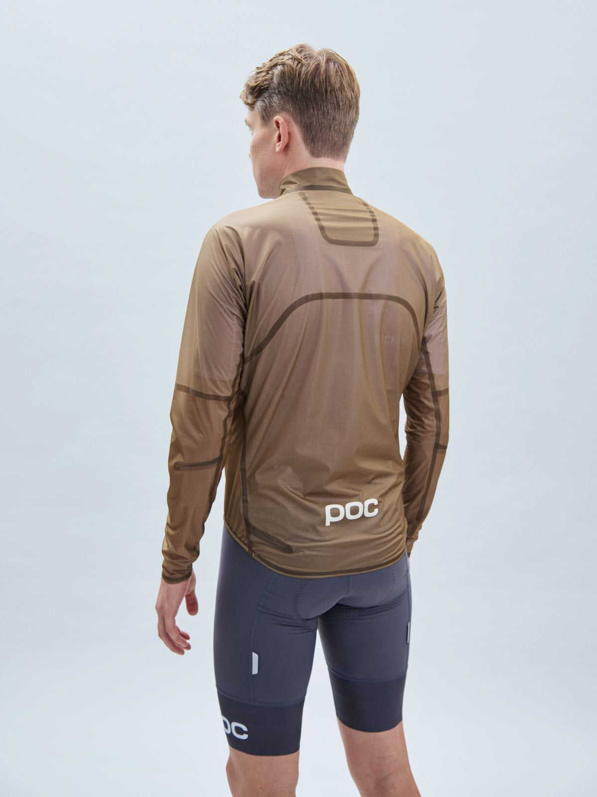 Kurtka rowerowa POC The Supreme Rain Jacket brązowy - Adventure Sports