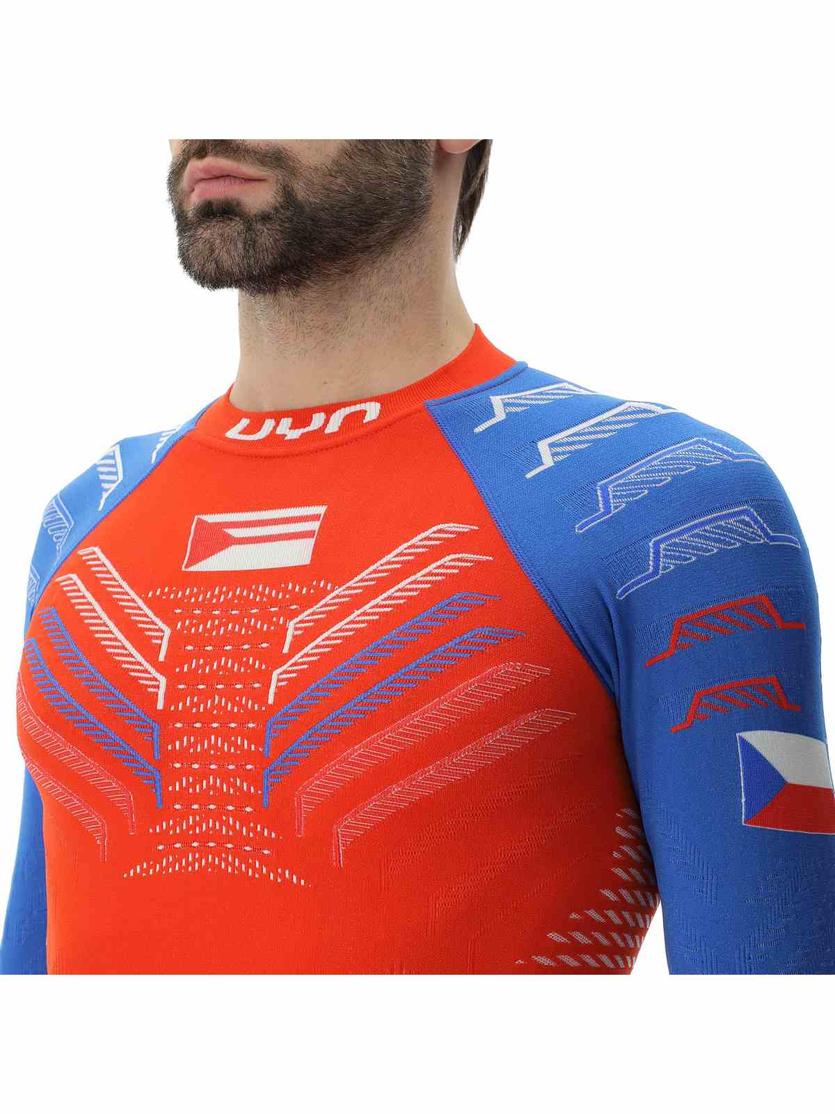 Koszulka termoaktywna UYN Natyon 3.0 Czech Republic Uw Shirt Lg Sl.Turtle Neck