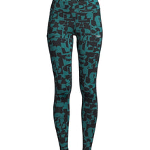 Legginsy CASALL Essential Tights Printed zielony
