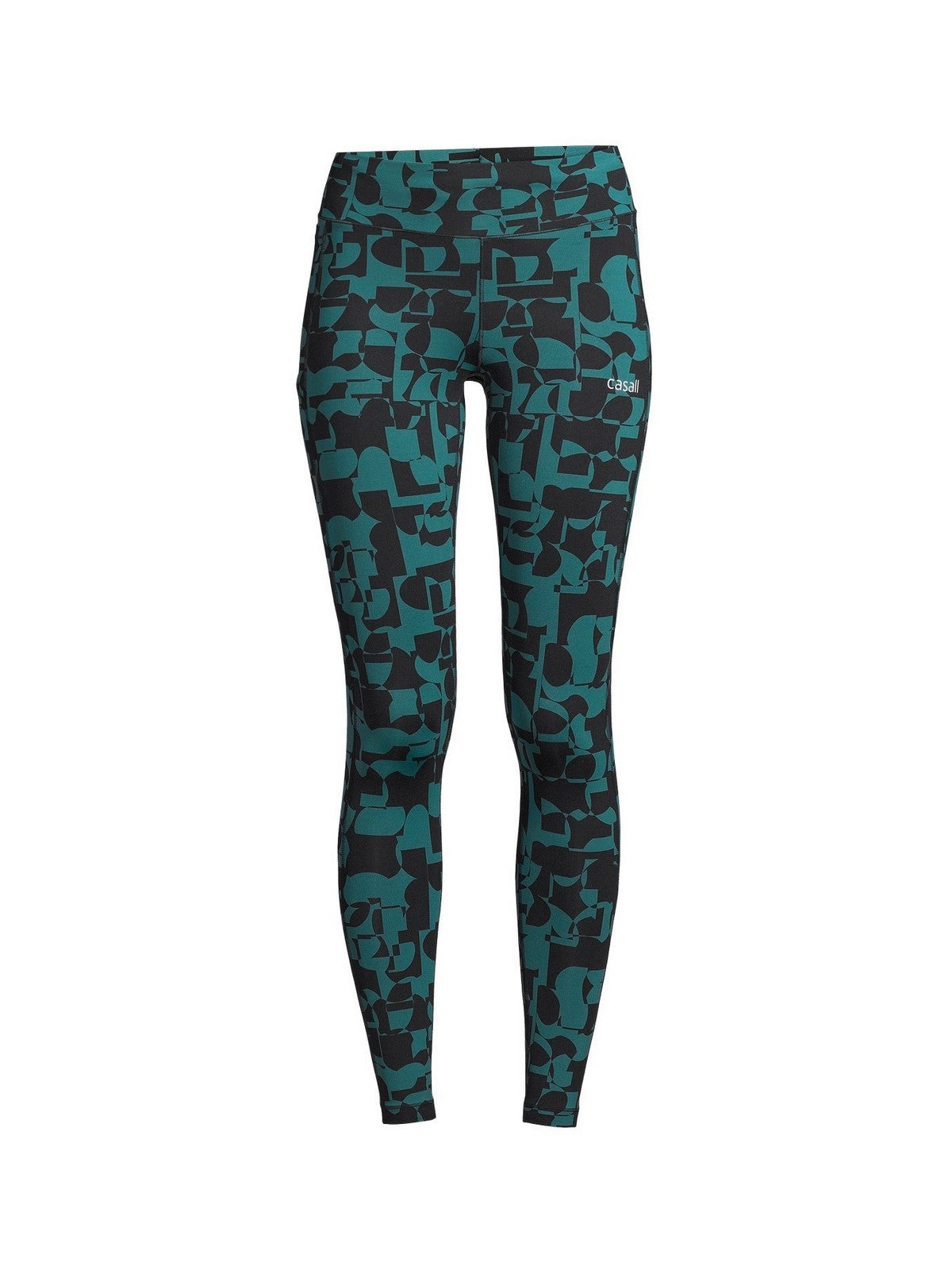 Legginsy CASALL Essential Tights Printed zielony