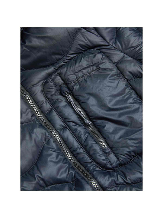 Kurtka puchowa Peak Performance W Helium Utility Down Hood czarny - Adventure Sports
