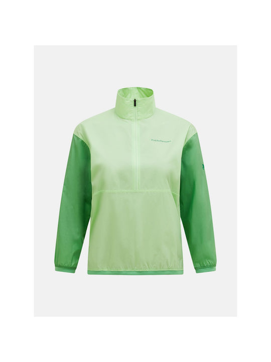 Kurtka PEAK PERFORMANCE W Wind Crew zielony - Adventure Sports
