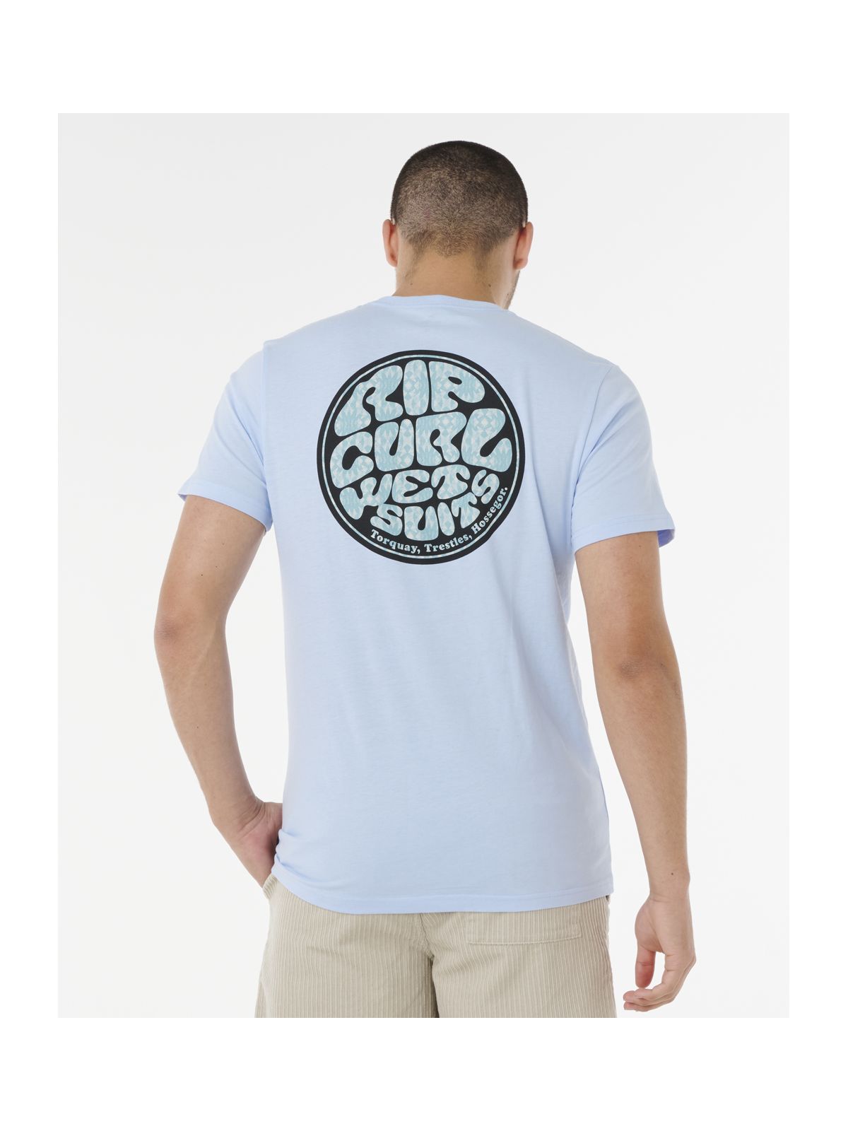 Koszulka RIP CURL WETTIE PASSAGE ICON TEE niebieska
