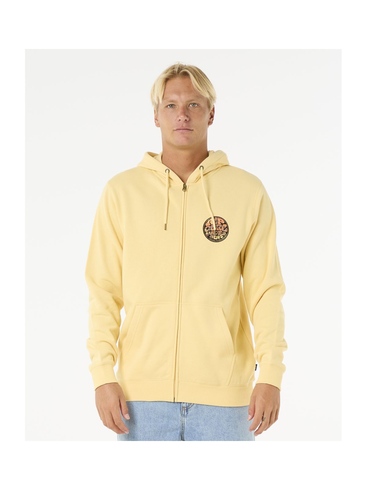 Bluza RIP CURL Wettie Passage Icon Zip Thru żółta