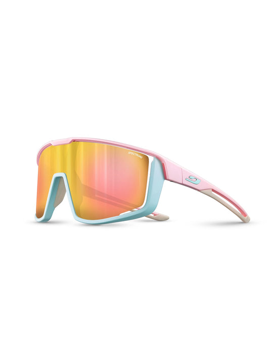 Okulary rowerowe Julbo Fury - pastelowy różowy/pastelowy niebieski | Spectron cat 3Cf - M - Adventure Sports
