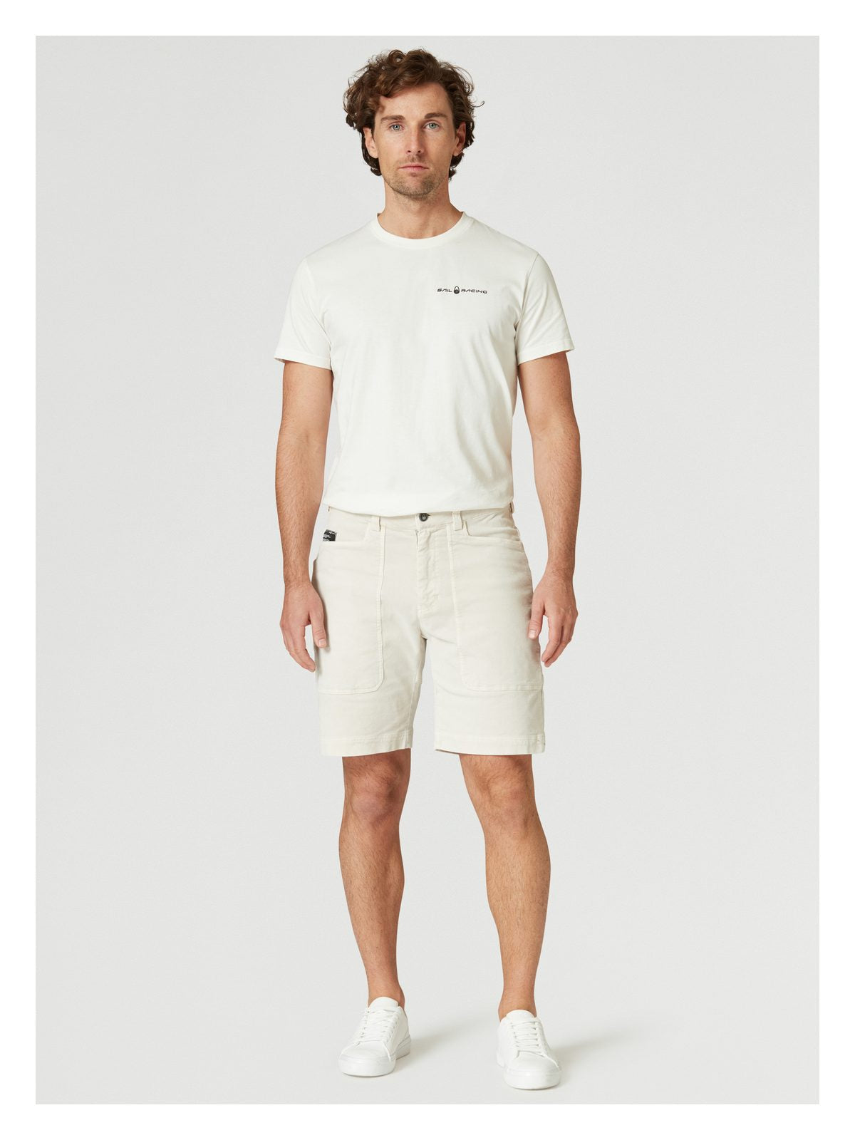 Szorty męskie SAIL RACING M Grinder Corduroy Shorts beżowe
