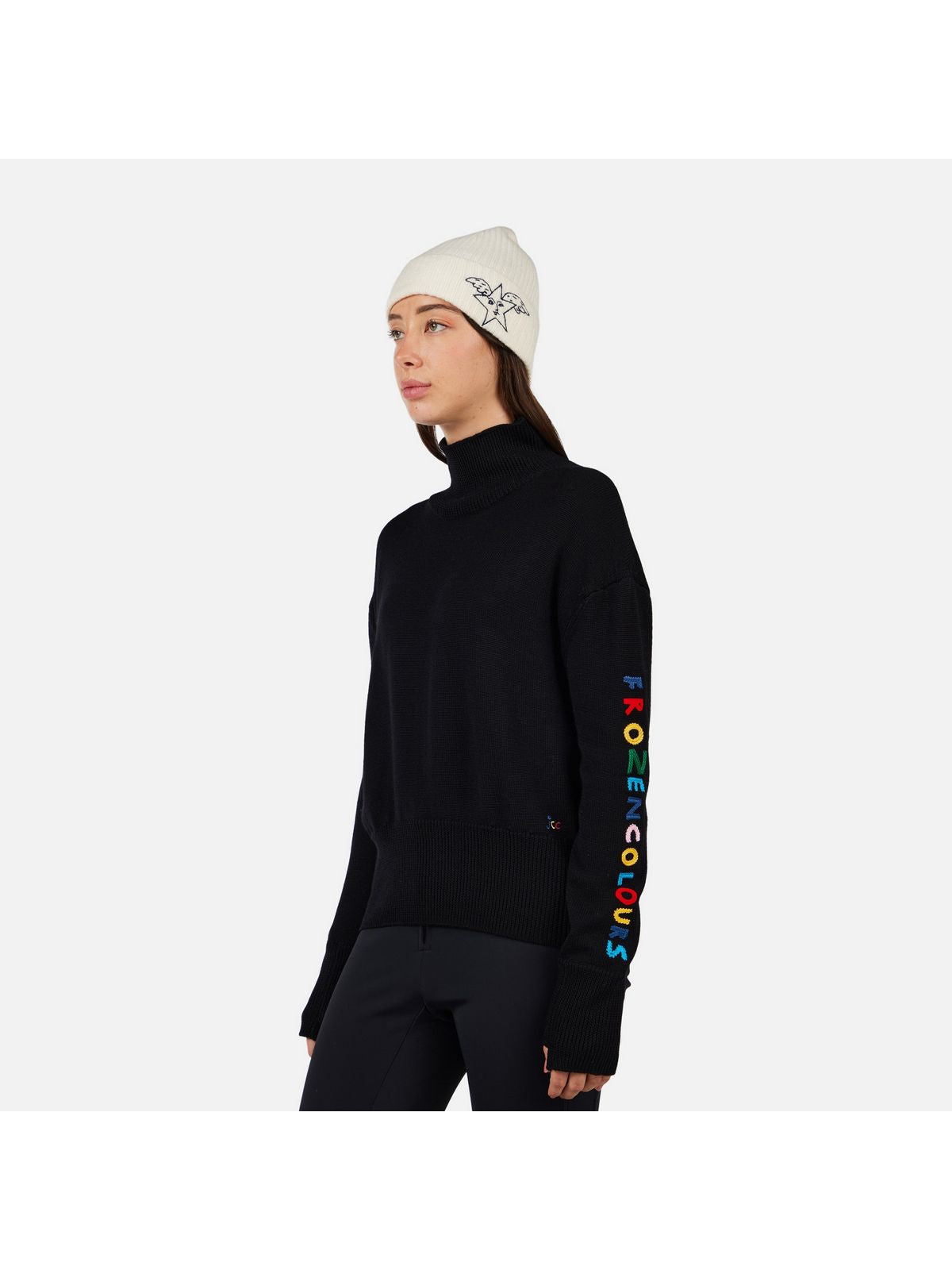 Sweter damski ROSSIGNOL W JCC LINA czarny