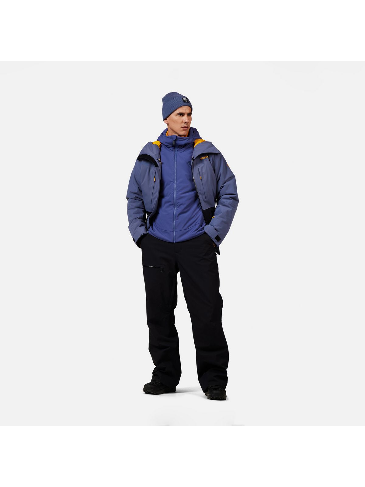 Kurtka outdoorowa męska ROSSIGNOL OPSIDE HOODIE JKT niebieska