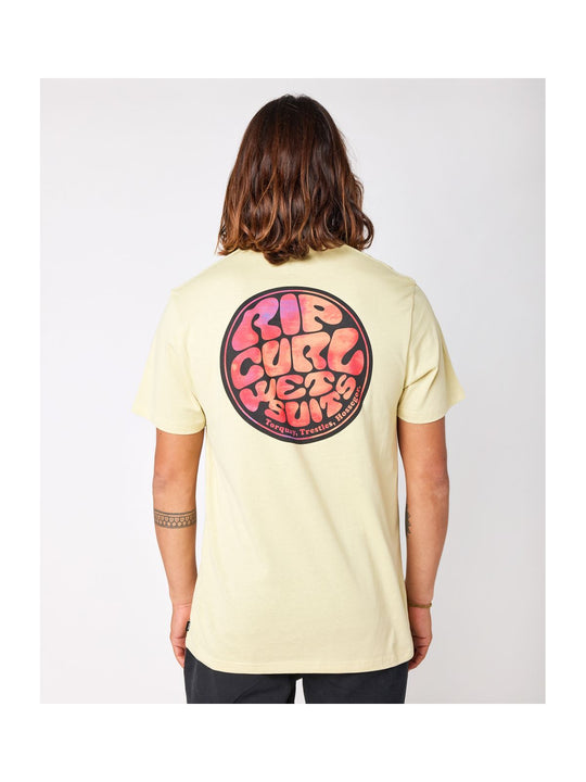 Koszulka RIP CURL Passage Tee żółty - Adventure Sports
