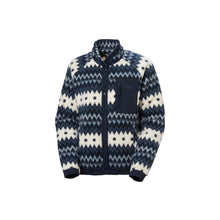 Bluza damska HELLY HANSEN W Imperial Printed Pile Snap kolor granatowy
