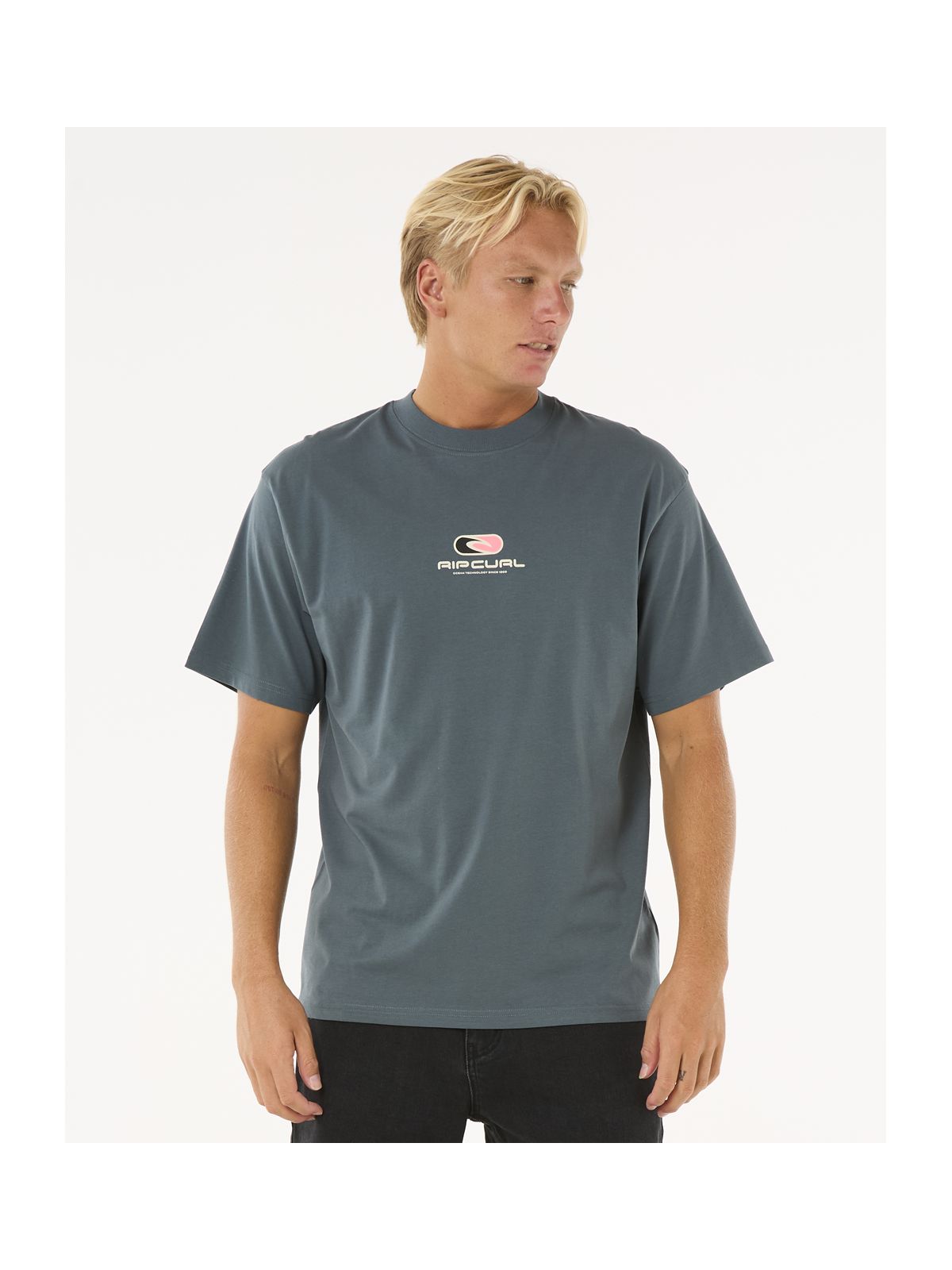Koszulka męska RIP CURL Pill Icon Tee zielona