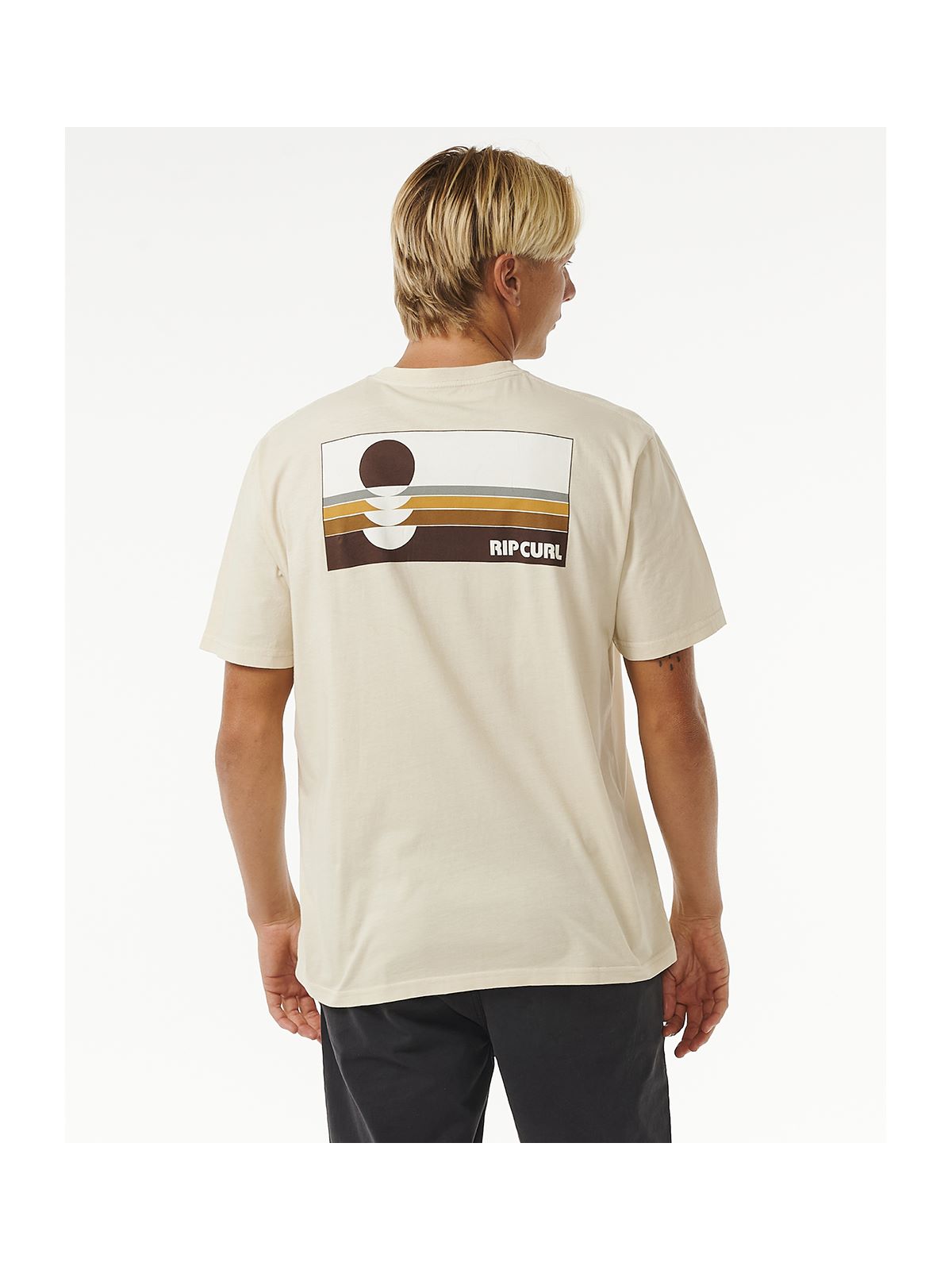 Koszulka RIP CURL Surf Revivial Peaking Tee biały - Adventure Sports