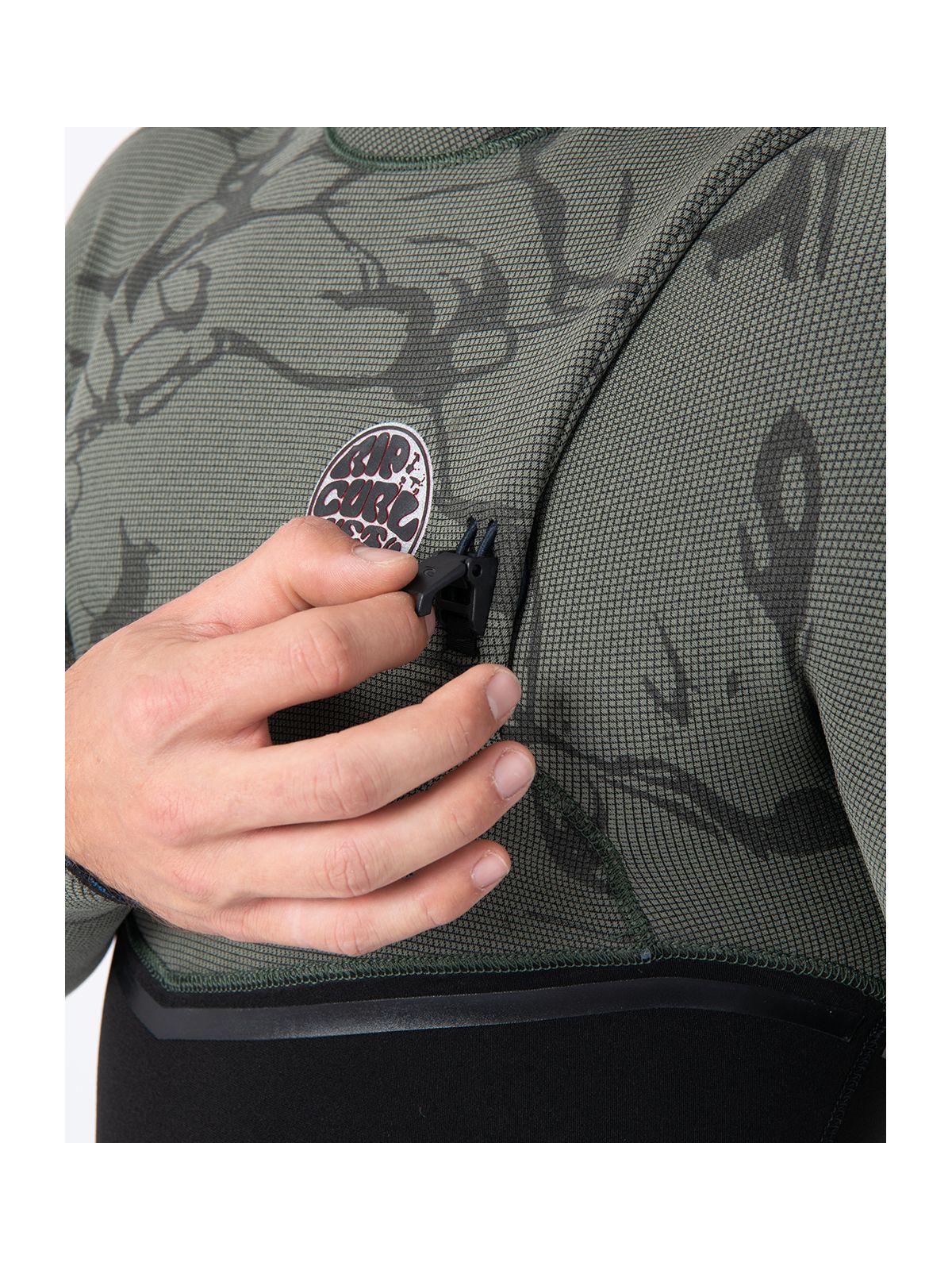 Pianka męska RIP CURL E-Bomb Zf 32 zielona
