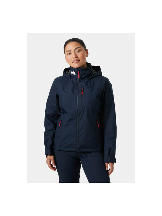 Kurtka damska HELLY HANSEN W Crew Hooded Midl Jacket 2.0  kolor granatowy
