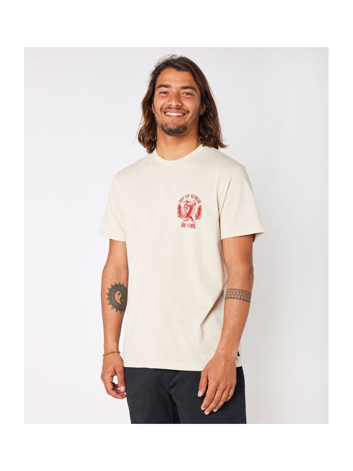 Koszulka RIP CURL Desti Animals Tee biały - Adventure Sports
