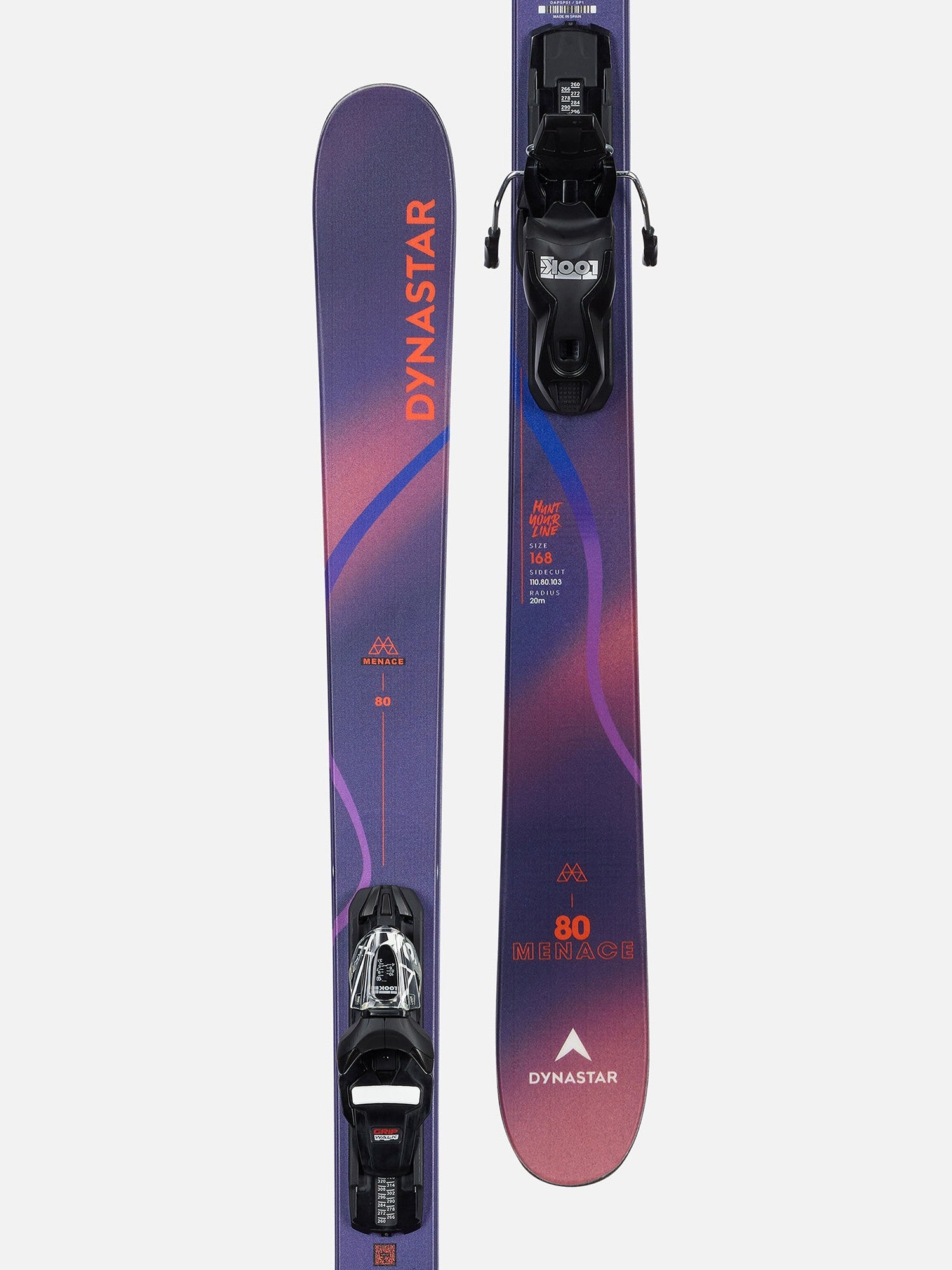 Narty DYNASTAR M-Menace 80 + wiązania LOOK Xpress 10 Gw B83 Black
