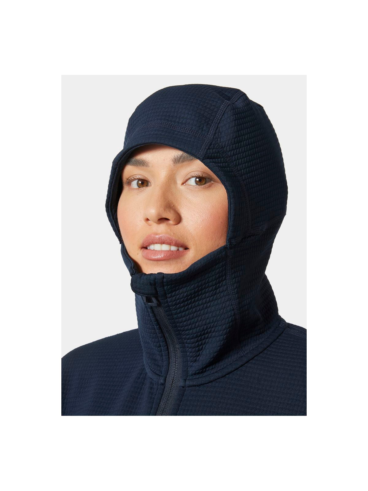 Bluza damska HELLY HANSEN W Evolved Air Hooded Midlayer granatowy - Adventure Sports