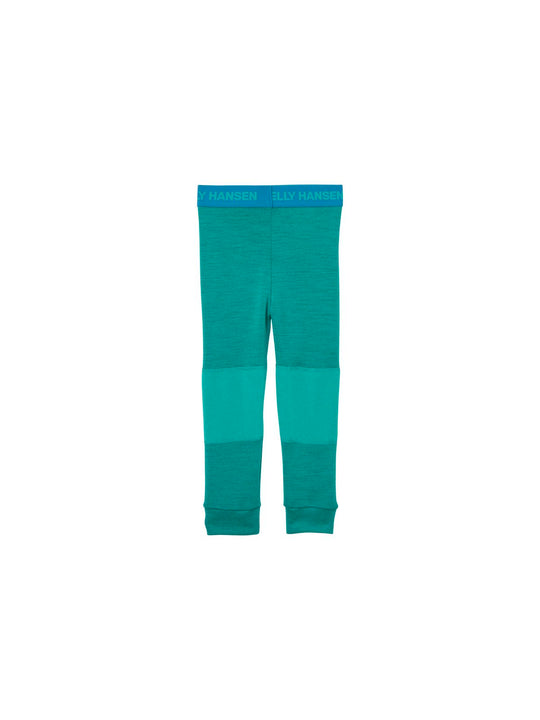 Bielizna dziecięca HELLY HANSEN K Graphic Lifa Merino Set kolor zielony
