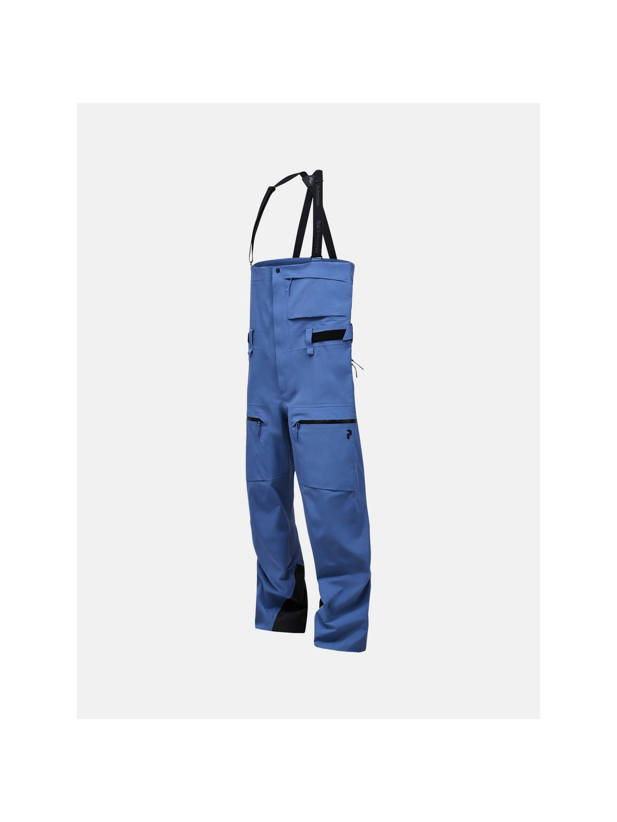Spodnie narciarskie męskie PEAK PERFORMANCE Ridge Ace HIPE ACE 3L Shell Bib Pants niebieskie