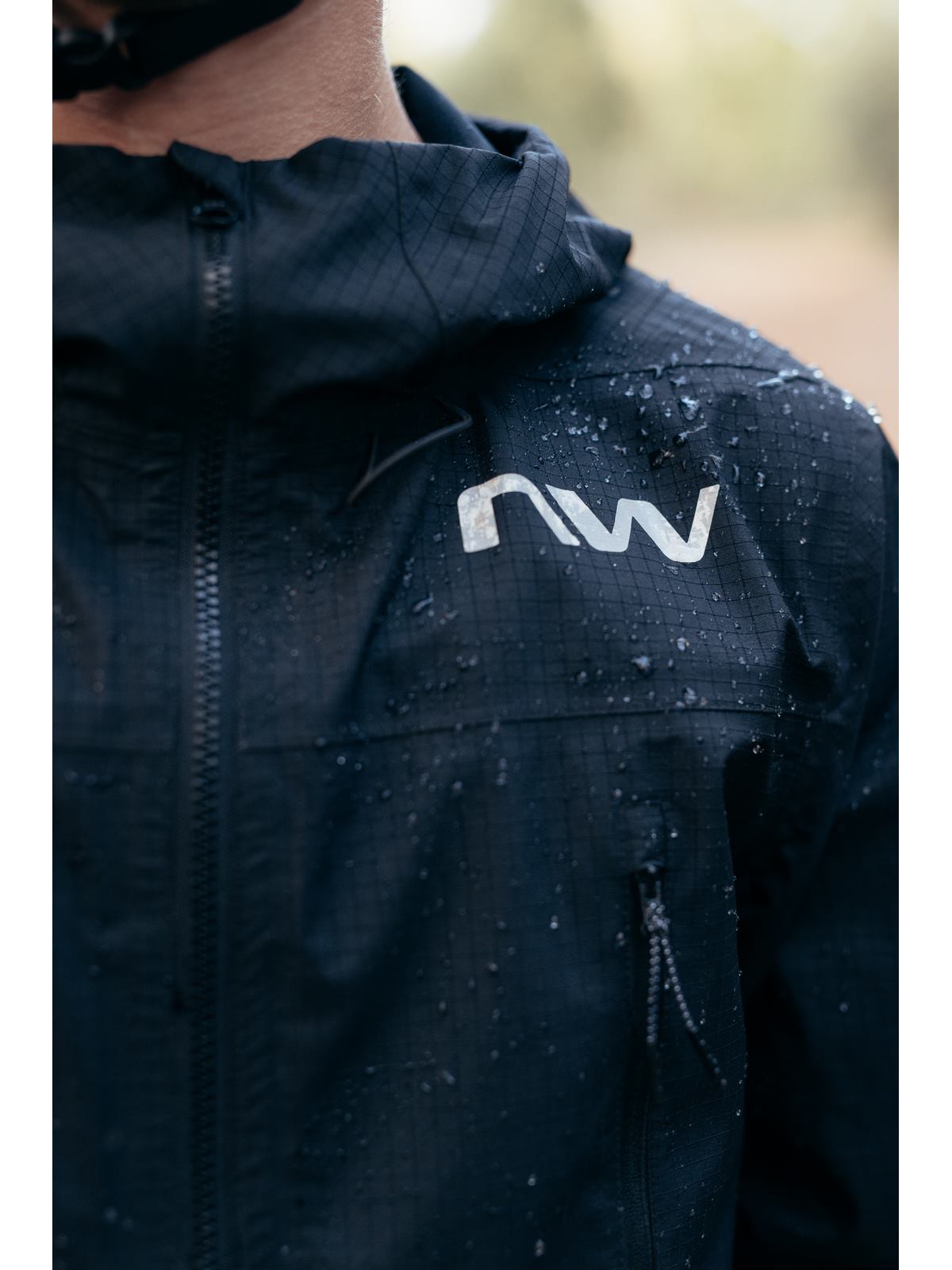 Kurtka rowerowa NORTHWAVE NOWORRY PRO Hardshell Jacket czarny