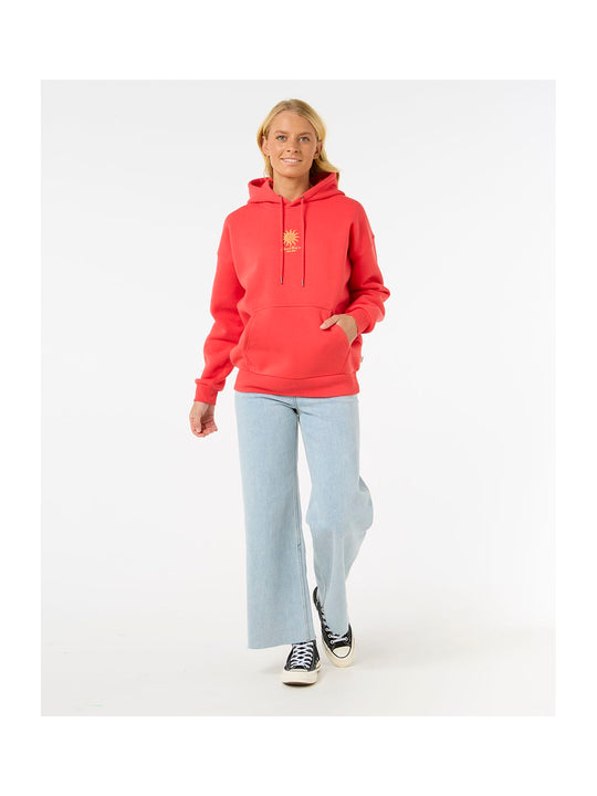 Bluza RIP CURL Cala Heritage Hood czerwony
