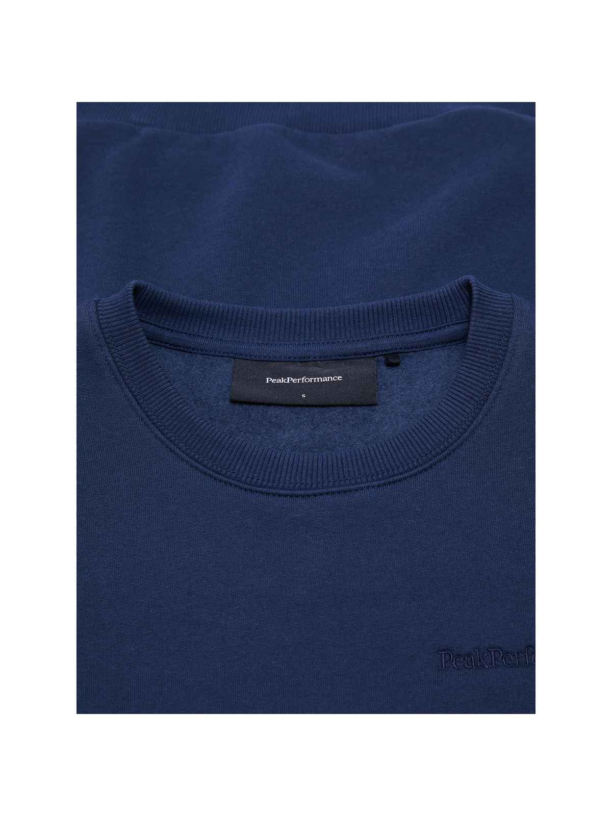 Bluza PEAK PERFORMANCE Original Small Logo Crew Women niebieski - Adventure Sports