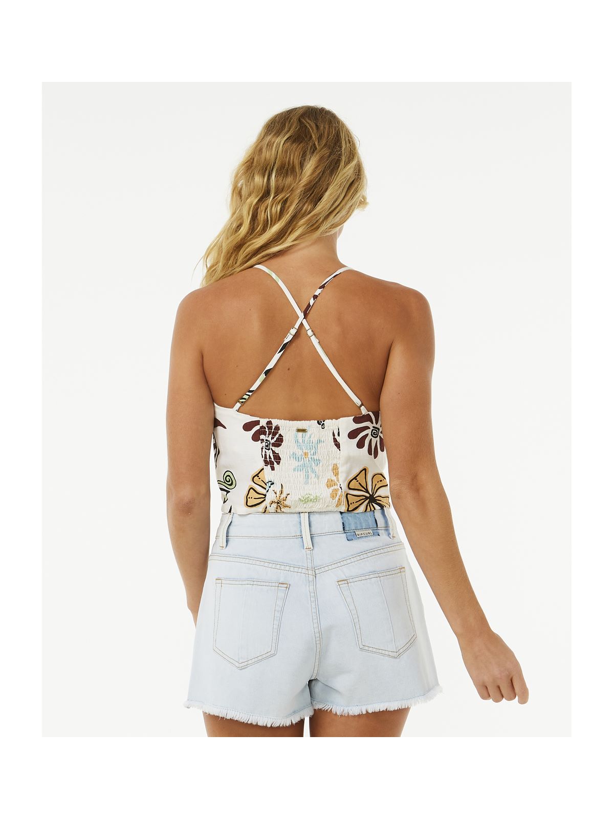 KOSZULA RIP CURL HOLIDAY MOTIFS TOP multivolor - S - Koszulka - Adventure Sports
