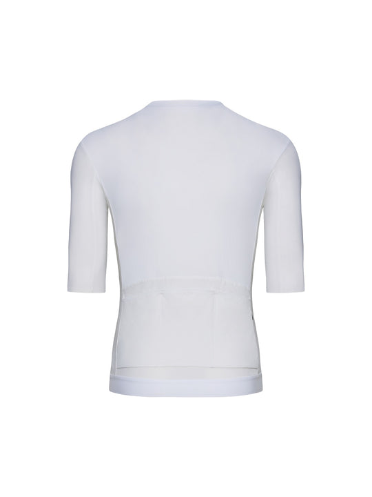 Koszulka rowerowa POC M's Raceday S/S Jersey biała
