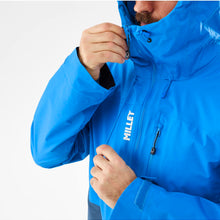 Kurtka męska GORE-TEX MILLET M Tri Icon Light Gtx 3L niebieska - Adventure Sports

