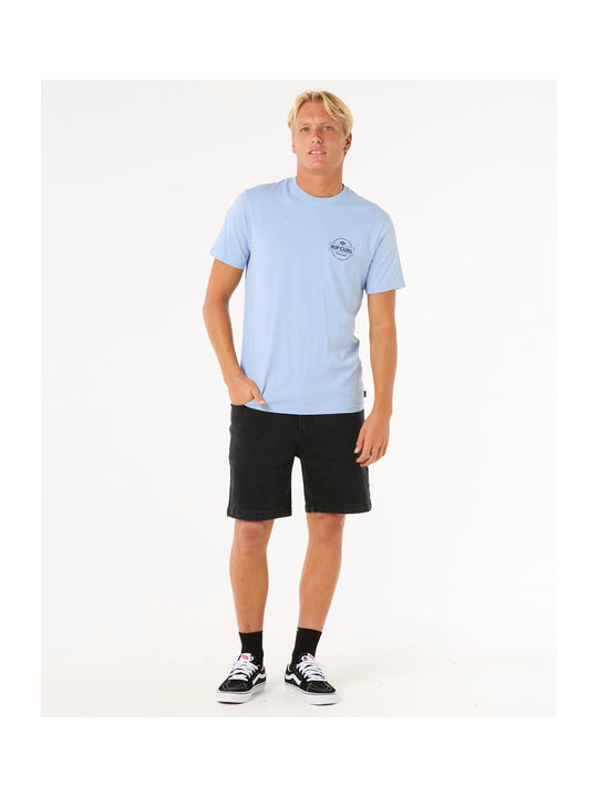 Koszulka męska RIP CURL Staple Tee niebieska
