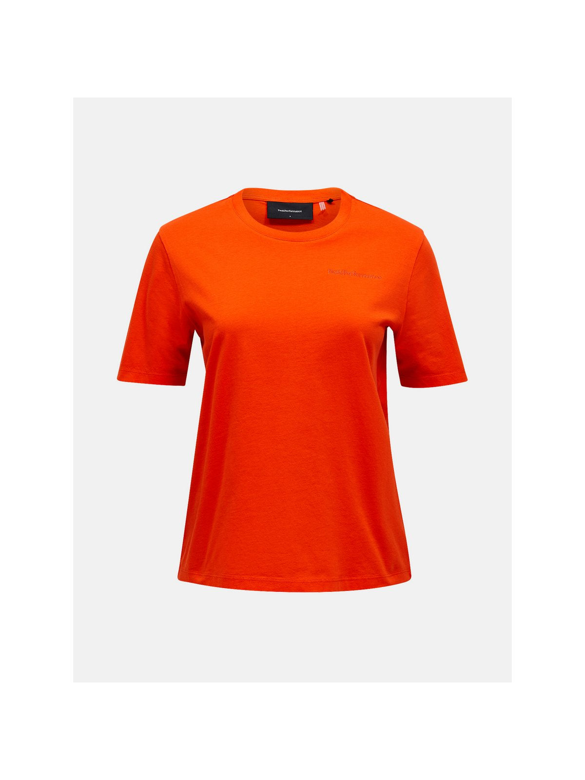 Koszulka PEAK PERFORMANCE Original Small Logo Tee Women czerwony