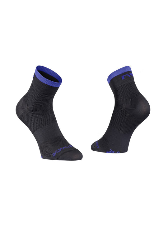 Skarpety rowerowe NORTHWAVE ORIGIN - czarny/niebieski - Adventure Sports
