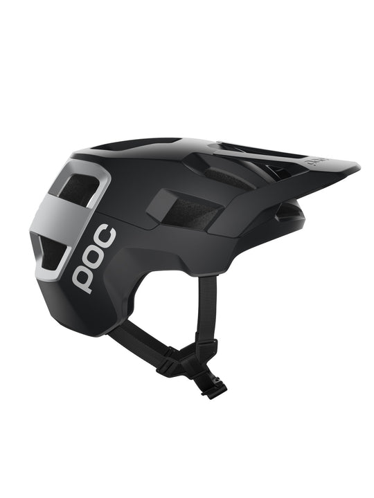 Kask rowerowy POC Kortal czarno srebrny mat - Adventure Sports
