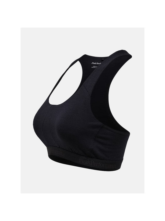 Top termiczny damski PEAK PERFORMANCE Magic Top Wool-blend Baselayer Women czarny

