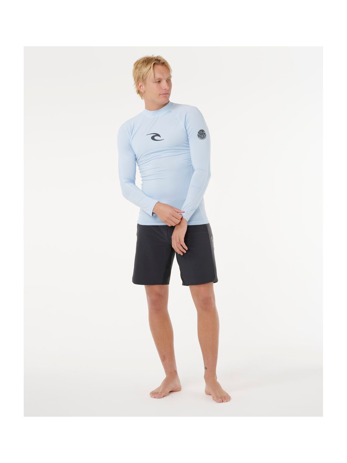 Lycra RIP CURL WAVES UPF PERF L/S niebieska