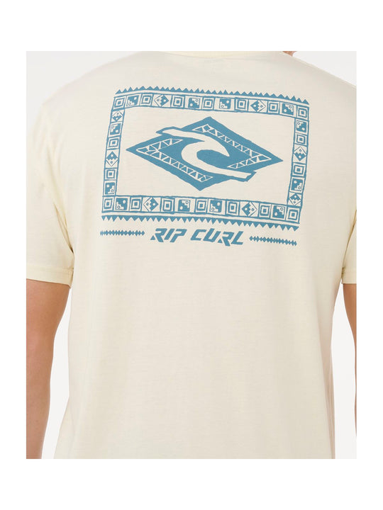 Koszulka RIP CURL LEGACY TEE żółta
