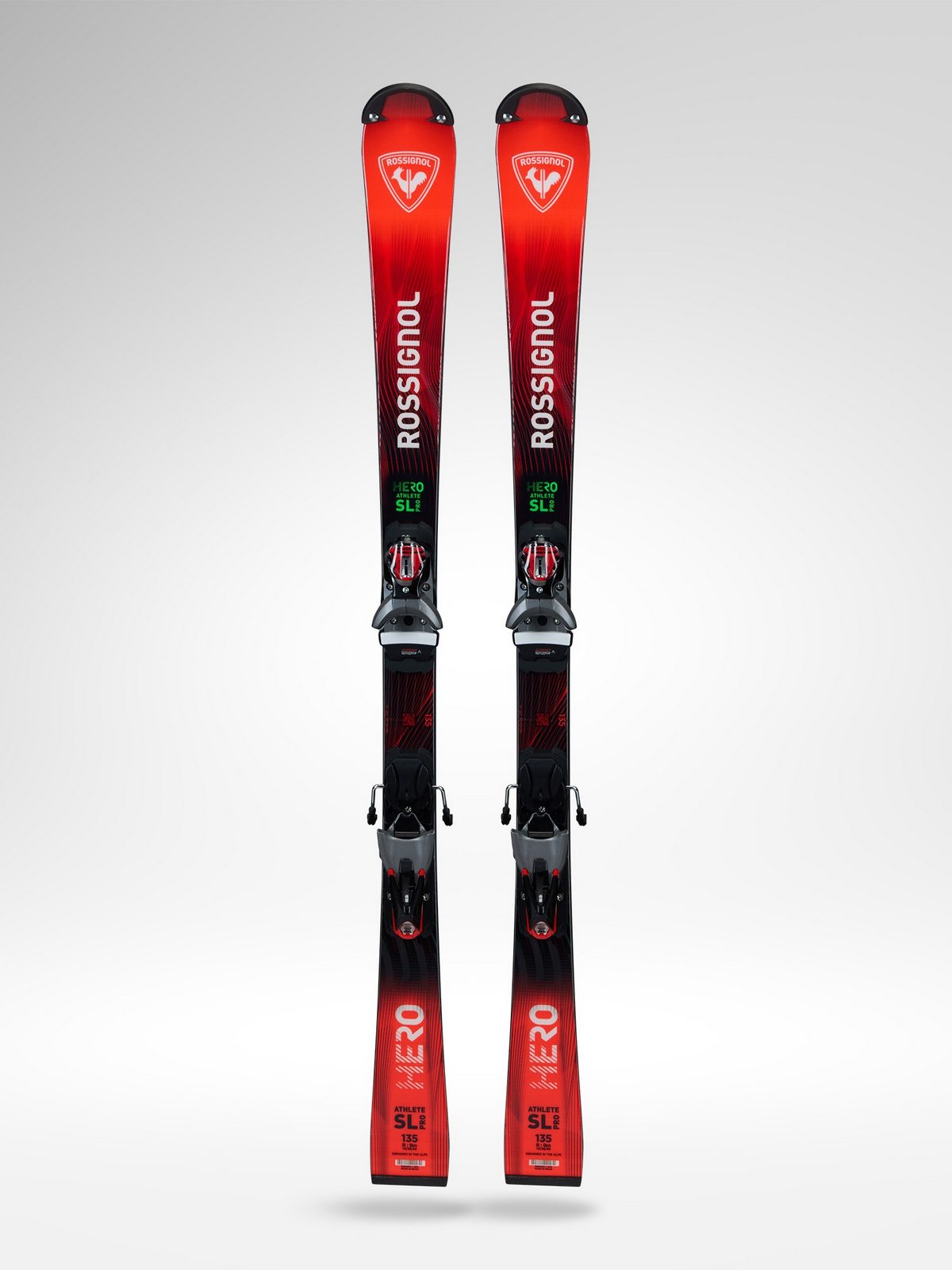 Narty ROSSIGNOL Hero SL Pro 128-149 R21 Pro + wiązania LOOK Nx 10 Gw B73 Silver Red