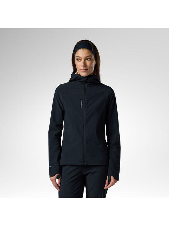 Kurtka damska ROSSIGNOL W Venon Wind Hoodie Jacket czarna
