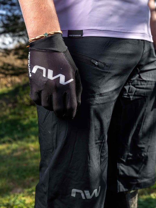 Spodenki rowerowe NORTHWAVE Bomb Baggy czarny - Adventure Sports
