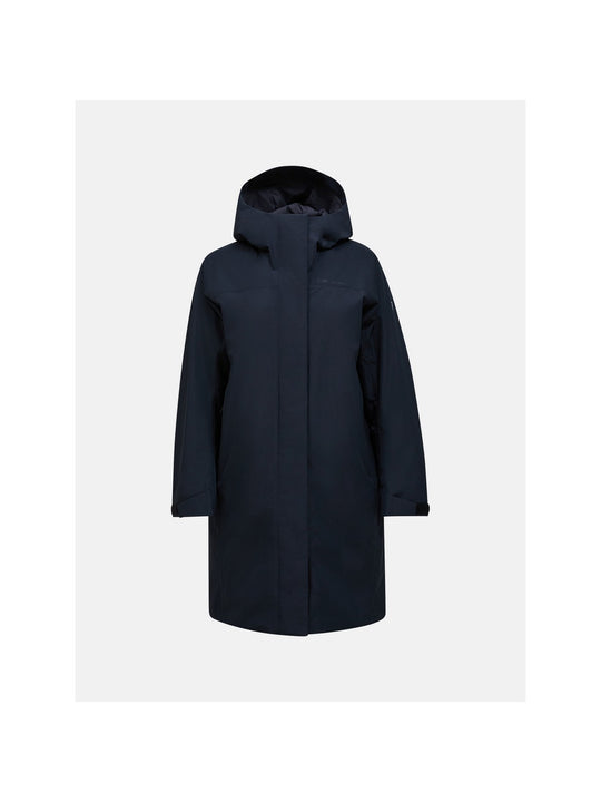 Kurtka PEAK PERFORMANCE W Treeline Insulated Parka czarny
