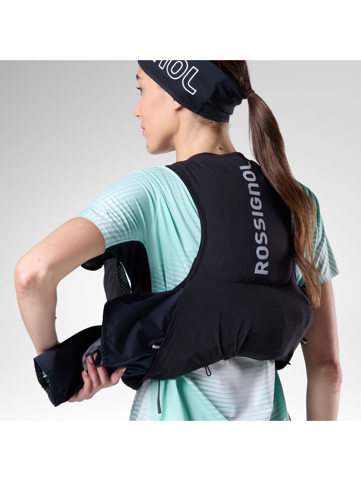 Kamizelka do biegania ROSSIGNOL Motion Vest czarna