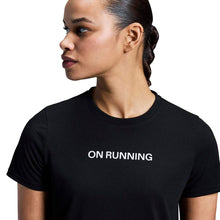 T-Shirt damski  On Run-T czarny
