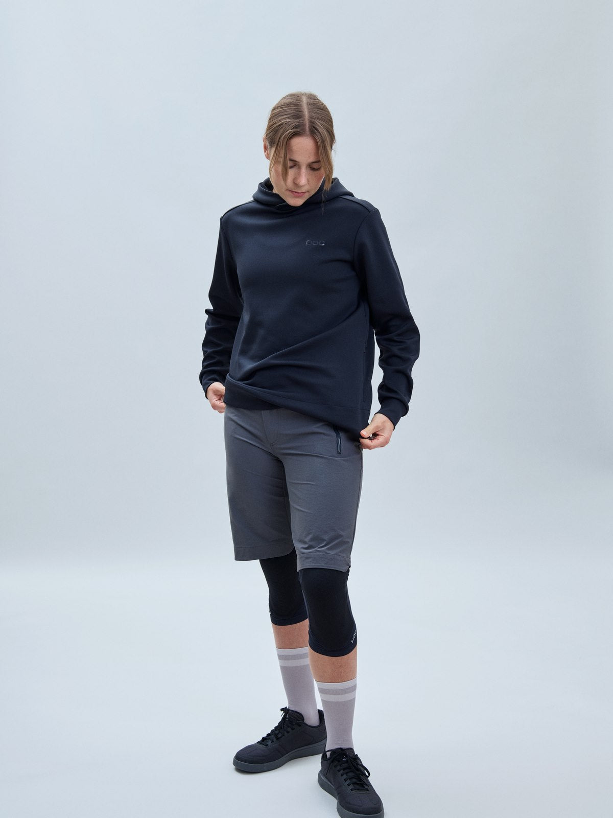 Bluza z kapturem POC W’s Poise Hoodie czarny - Adventure Sports