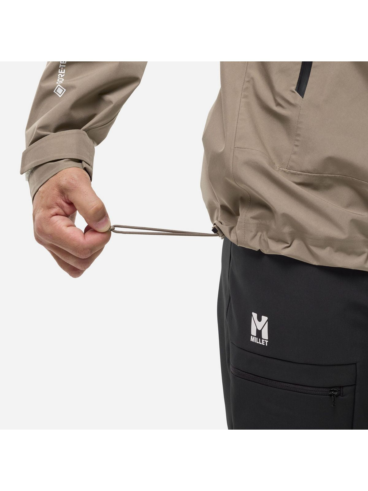 Kurtka męska MILLET Seneca Gtx 3L Jkt M beżowa