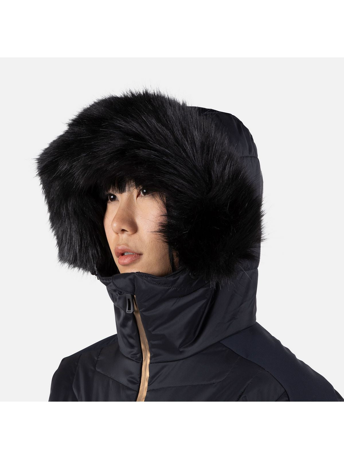 Kurtka narciarska damska Rossignol W Ventina Bomber czarny - Adventure Sports