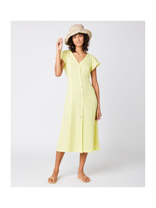 Sukienka RIP CURL Premium Surf Long Dress żółty - Adventure Sports
