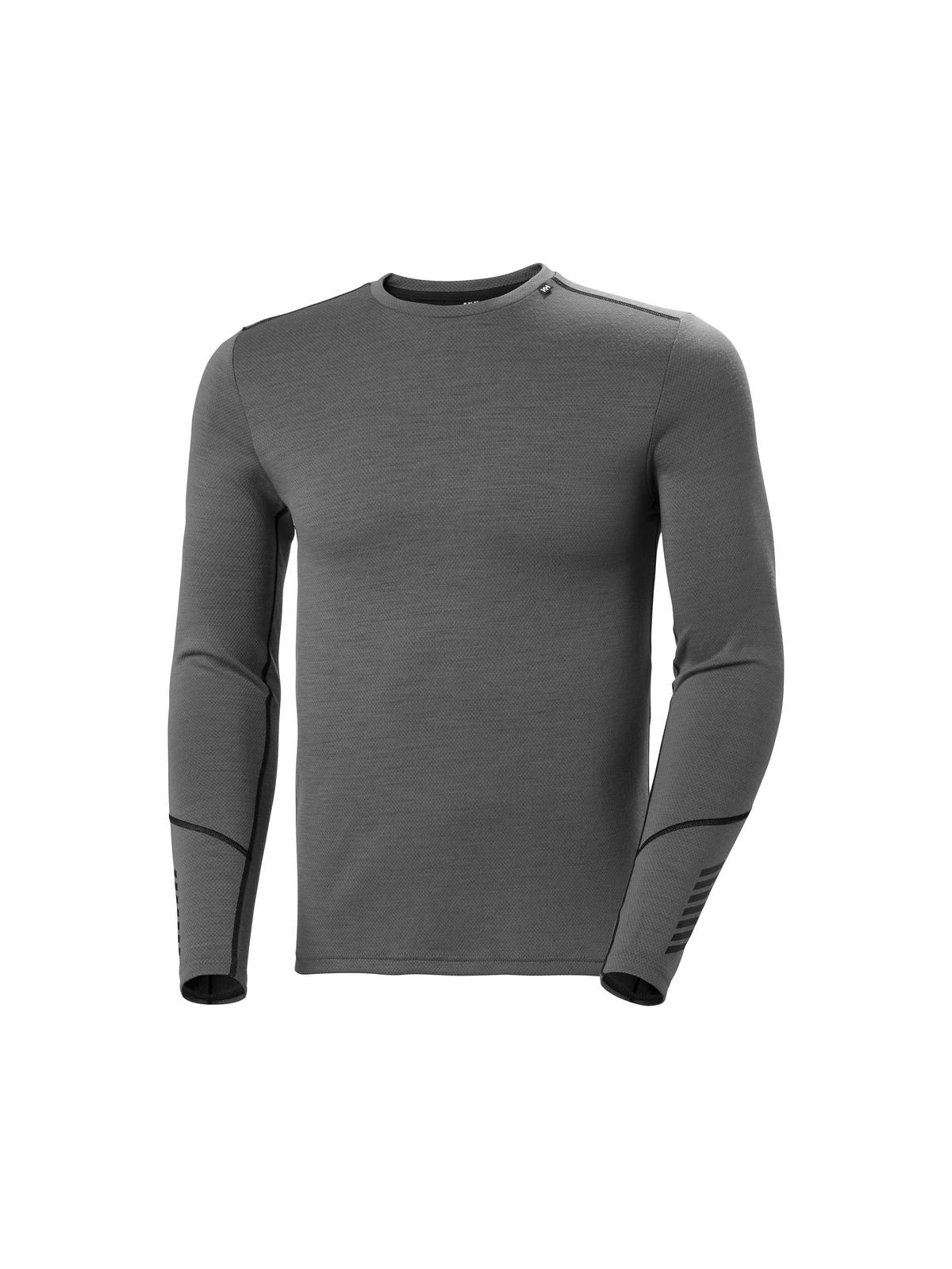 Koszulka termoaktywna Helly Hansen Lifa Merino Midweight Crew brązowy - Adventure Sports