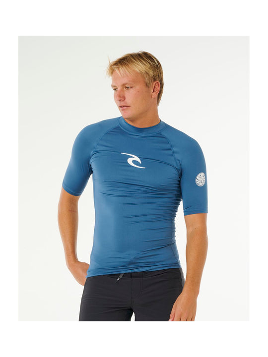 Lycra męska RIP CURL Waves Upf Perf S/S niebieska
