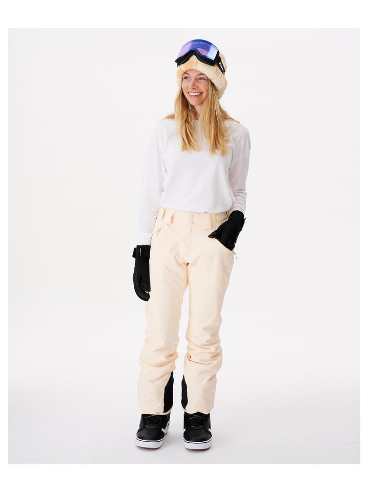 Spodnie narciarskie RIP CURL Rider High Waist Pant biały - Adventure Sports